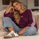 AMOUR Sweater – Burgundy