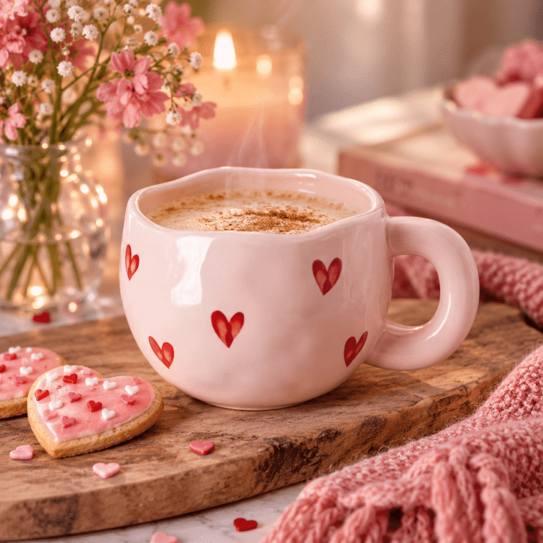 Roze Mok met Hartjes